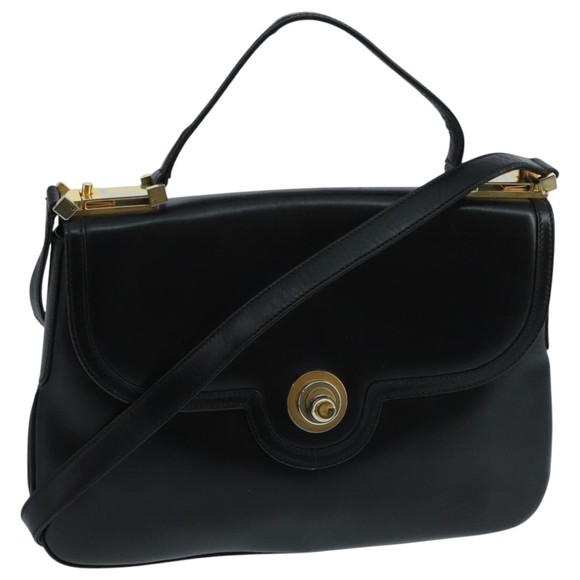 Gucci Black Leather shoulder - Picture 1 of 10
